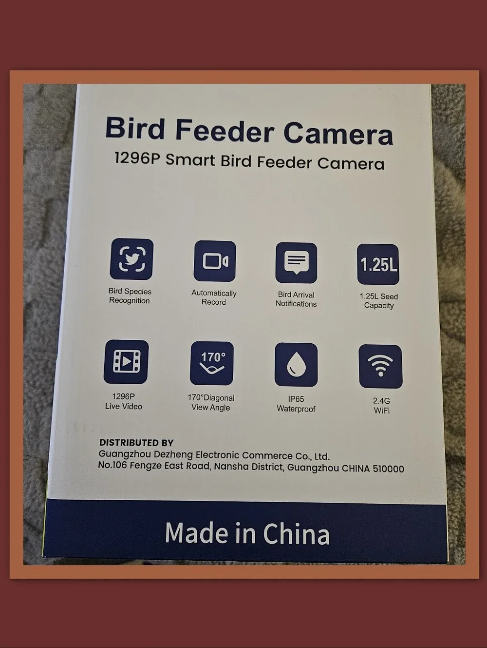 HEAPETS SMART BIRDFEEDER CAMERA.